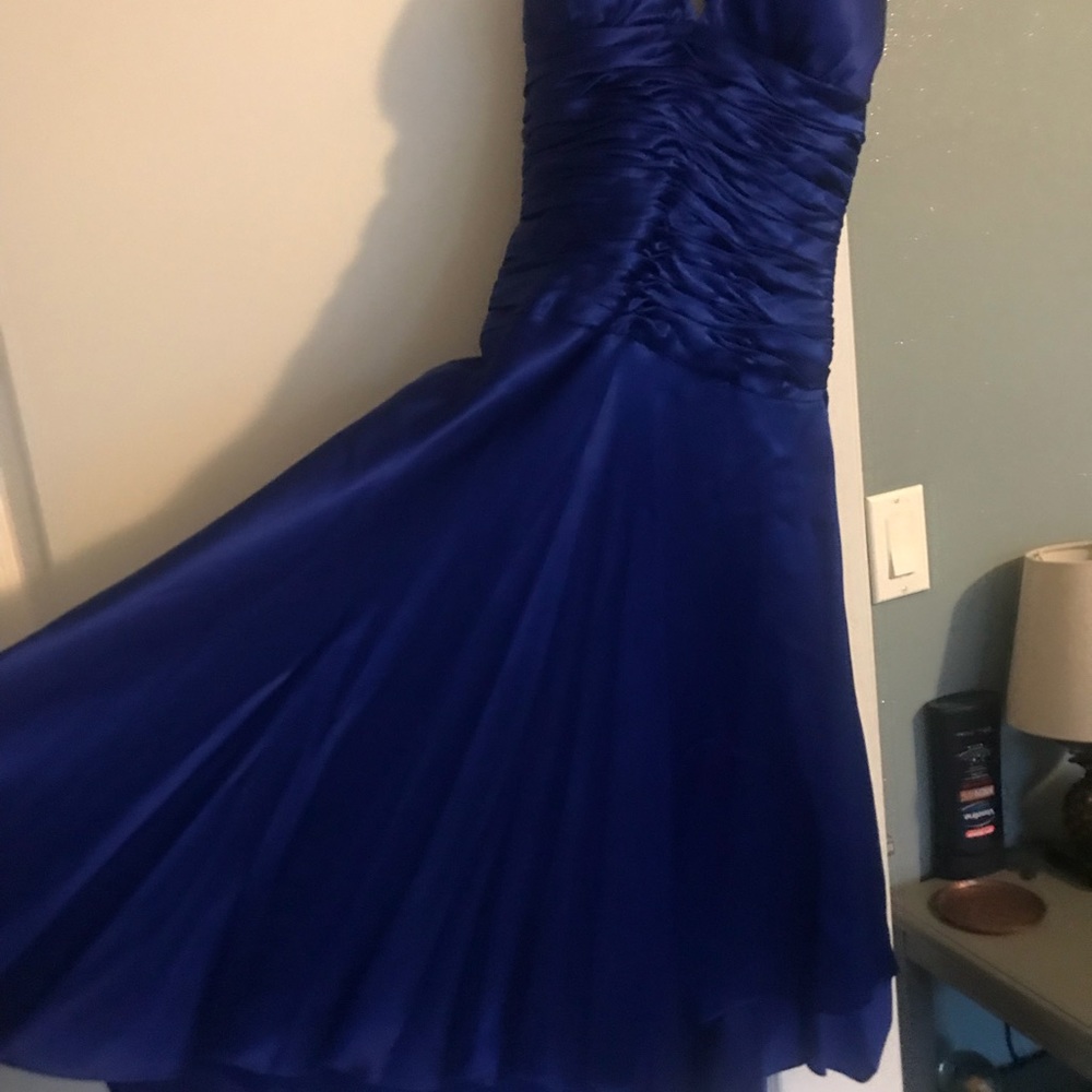 Cache Dress Size 2 Asymmetrical Hemline - image 2